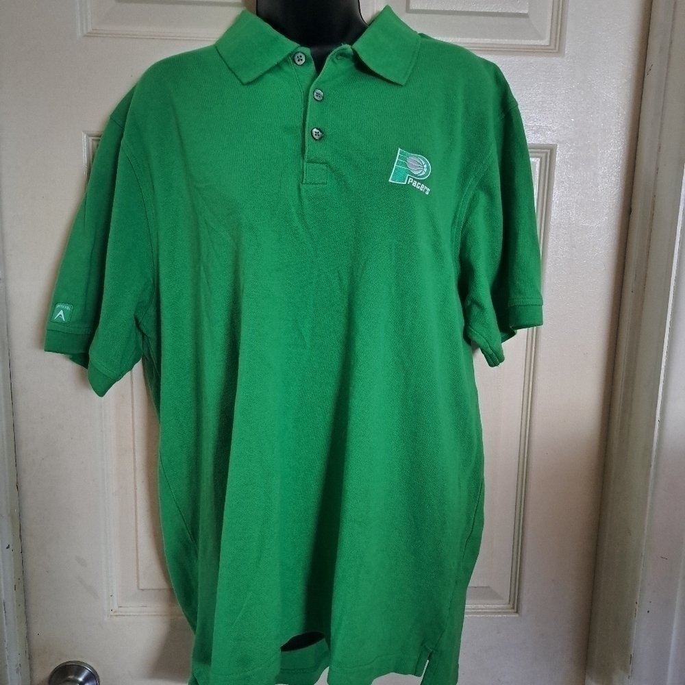 Antigua size Larg graphic polo
